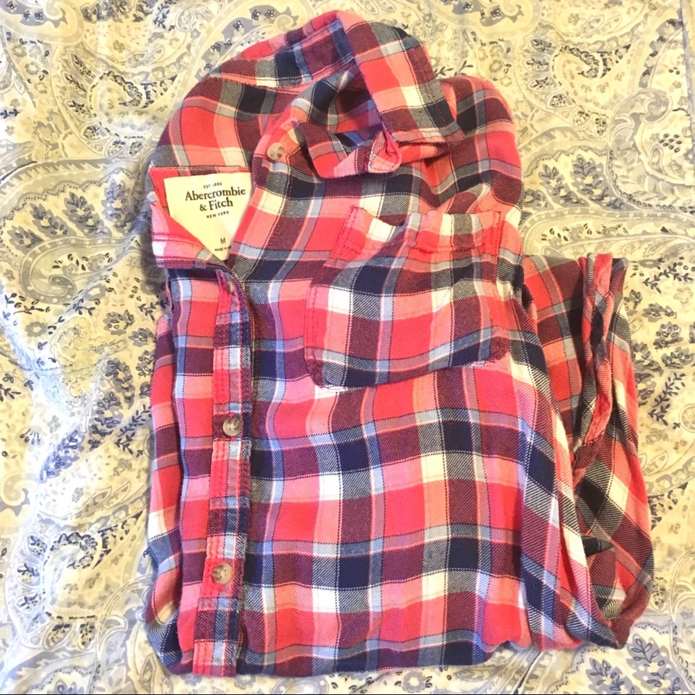 Abercrombie Plaid flannel